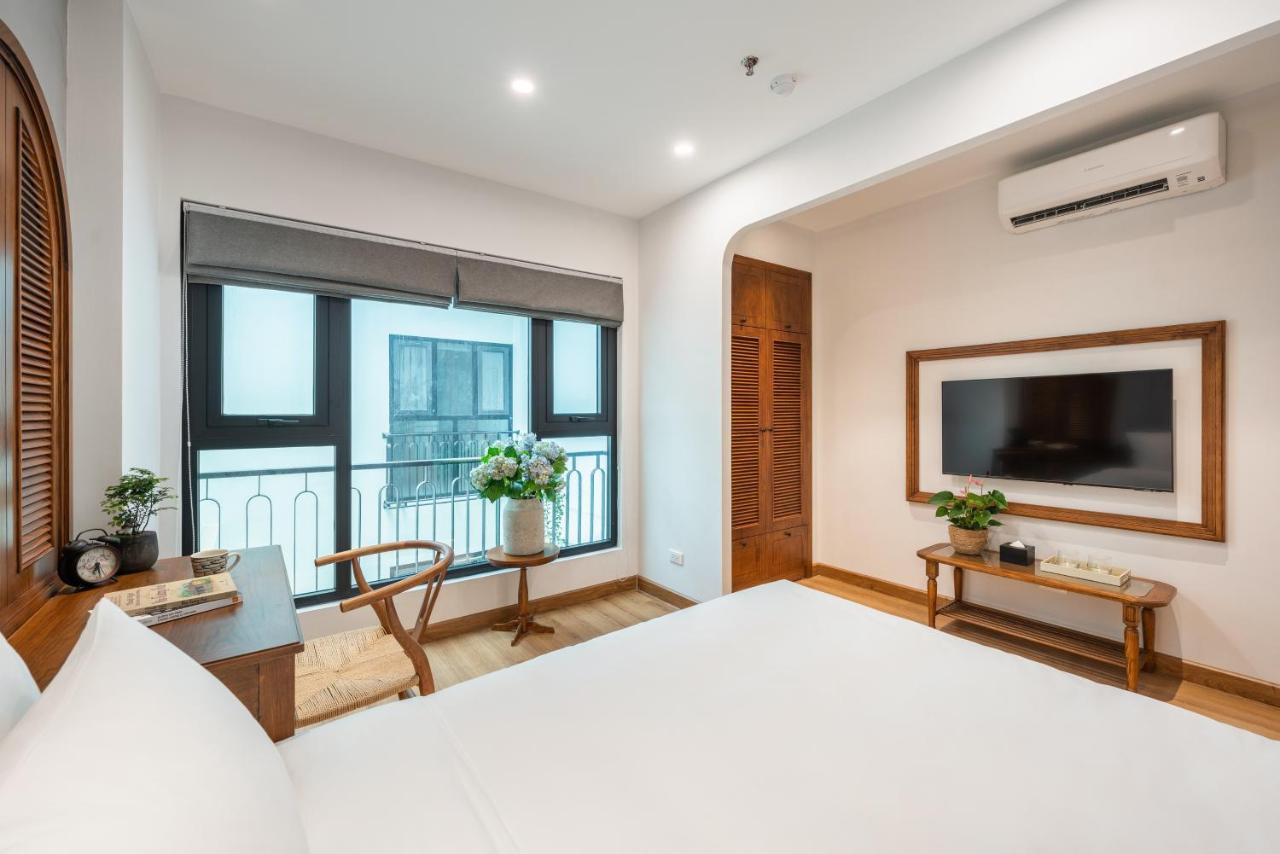 Le Parfum Apartment And Hotel ฮานอย ภายนอก รูปภาพ