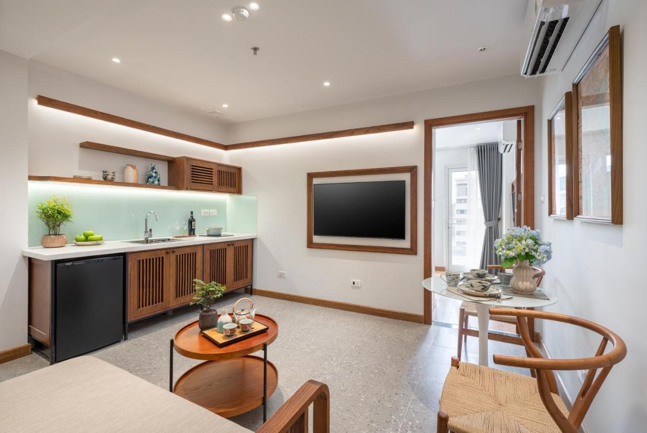 Le Parfum Apartment And Hotel ฮานอย ภายนอก รูปภาพ
