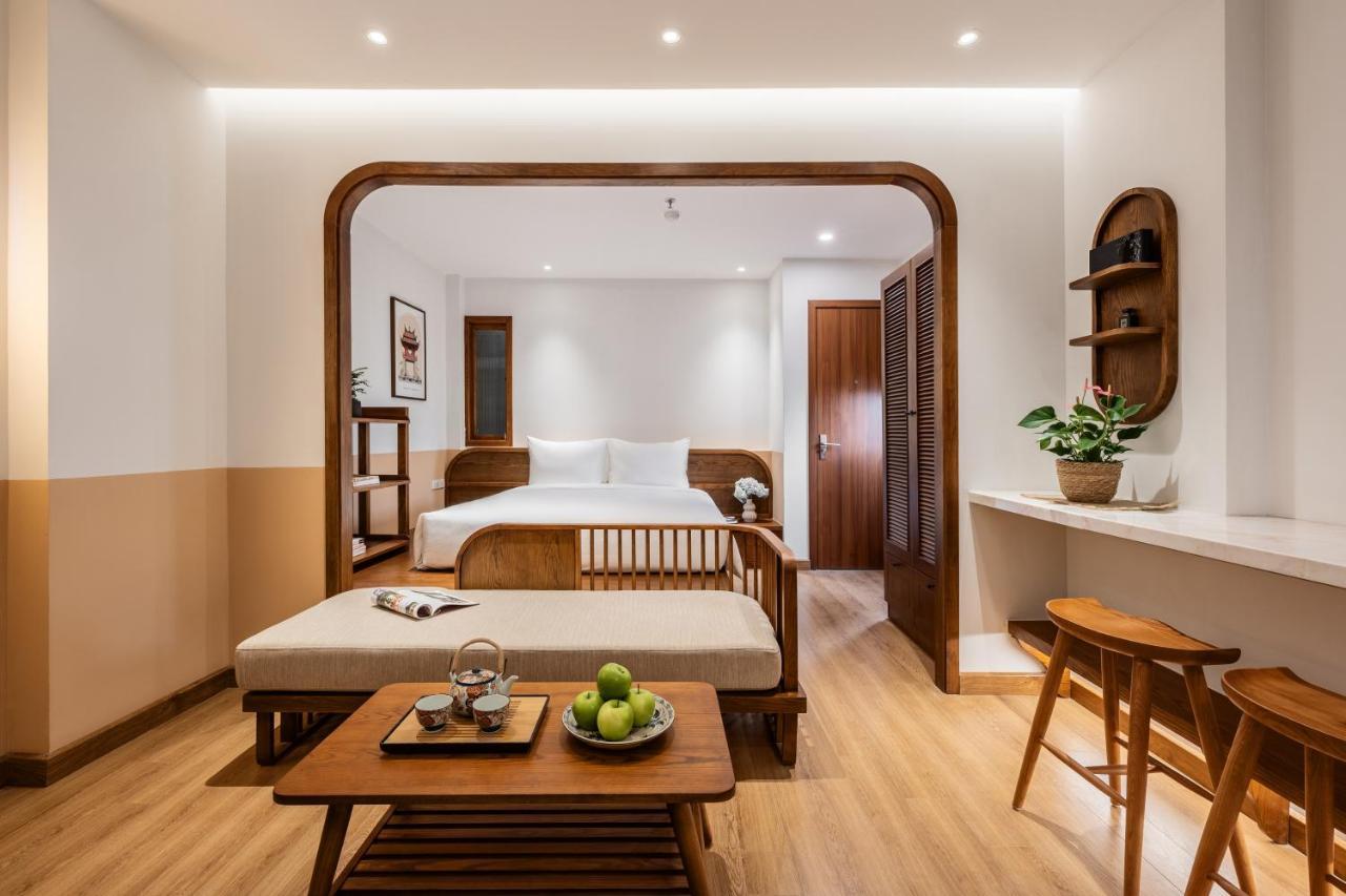 Le Parfum Apartment And Hotel ฮานอย ภายนอก รูปภาพ