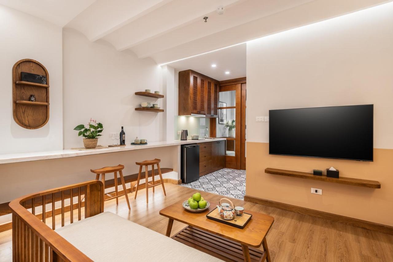 Le Parfum Apartment And Hotel ฮานอย ภายนอก รูปภาพ
