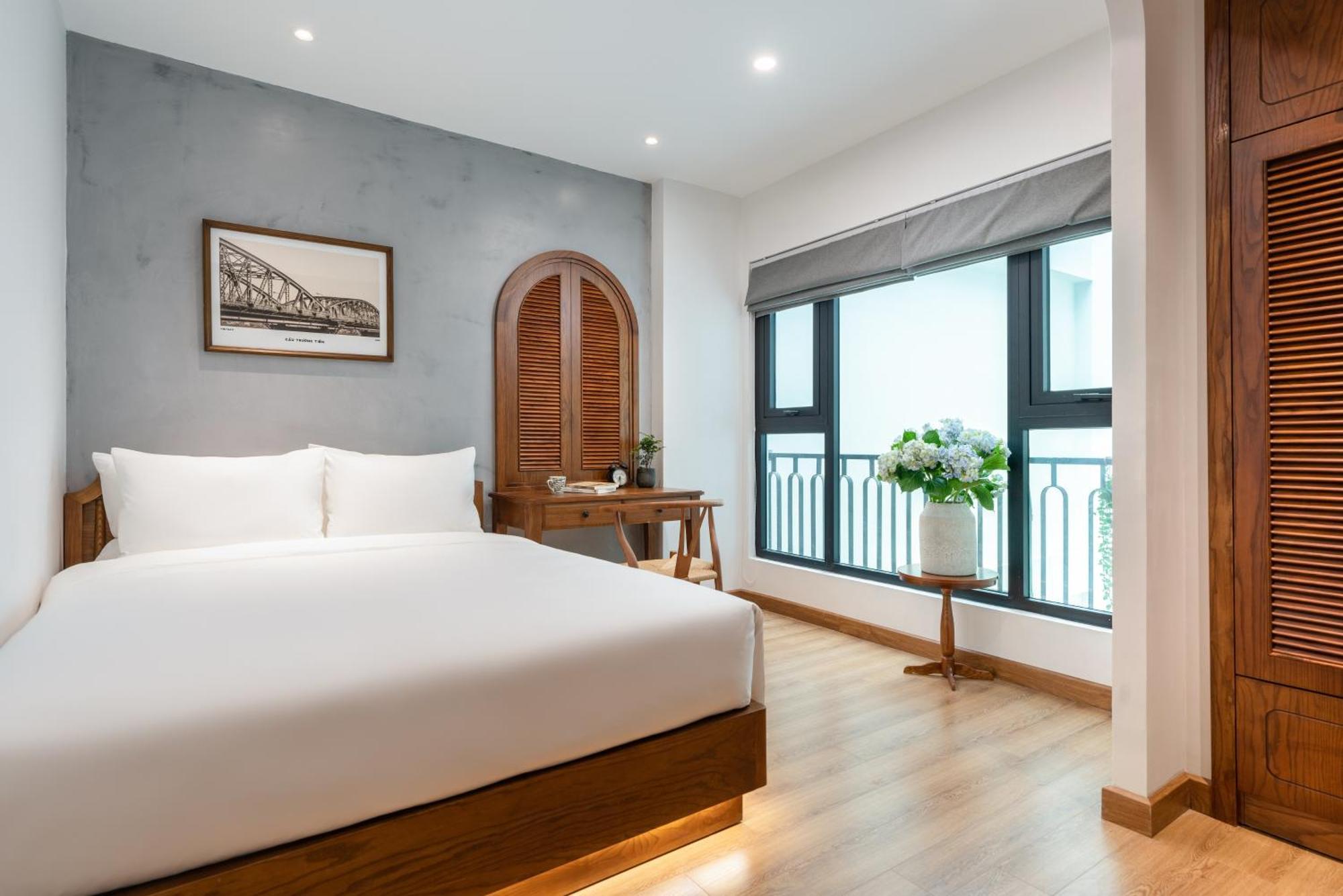 Le Parfum Apartment And Hotel ฮานอย ภายนอก รูปภาพ